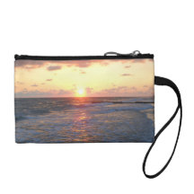 Bolso de la puesta del sol de la playa
