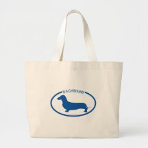 Bolso de la silueta del Dachshund Bolsas