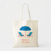 Bolso de las sillas de playa bolsa lienzo