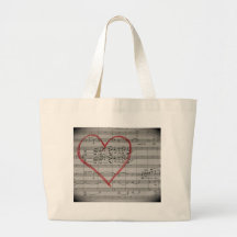Bolso de los amantes de la música bolsa