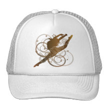 Bolso de los botones de camisetas de la danza gorros  