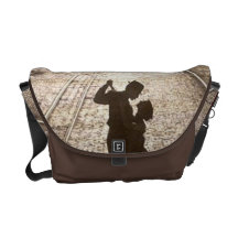 bolso de los pares de la danza bolsa de mensajería
