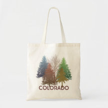 Bolso de ultramarinos reutilizable de los árboles  bolsas de mano