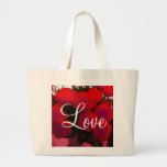 Bolso del amor II de los rosas rojos - personaliza Bolsas