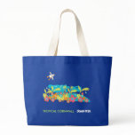 Bolso del arte: Tintóreo Cornualles tropical de Ju bolsas