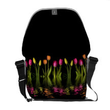 bolso del carrito del tulipán bolsa de mensajeria 