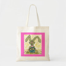 Bolso del conejito de pascua bolsa de mano