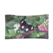 bolso del cosmético de la mariposa
