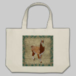 Bolso del damasco de la llama bolsas