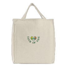 Bolso del día de St Patrick afortunado del irlandé Bolsa