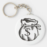 Bolso del dinero llaveros personalizados