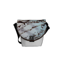 Bolso del edificio del poema bolsa de mensajeria 
