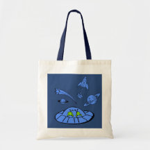 bolso del espacio bolsas