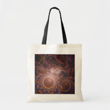 Bolso del fractal de la burbuja bolsa