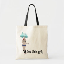 Bolso del gótico del lado de mar bolsas de mano