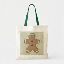 Bolso del hombre de pan de jengibre bolsas