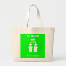 Bolso del jumbo de la ducha junto WW Bolsa