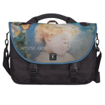 Bolso del ordenador portátil (ángel autístico)