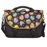 Bolso del ordenador portátil de las cerezas de las