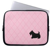 Bolso del ordenador portátil de Terrier del escocé Fundas Computadoras