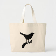 Bolso del pájaro bolsas de mano