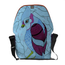 bolso del pájaro bolsas de mensajeria