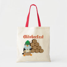 Bolso del pingüino de Oktoberfest Bolsas De Mano