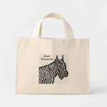 Bolso del retrato del Schnauzer gigante Bolsas