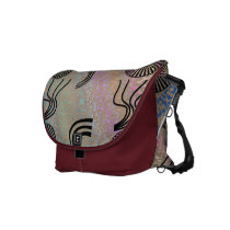 ¡Bolso del Squiggle de los ámbares! bolsas messenger