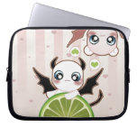 Bolso del top del revestimiento de Kawaii Moncter Fundas Computadoras