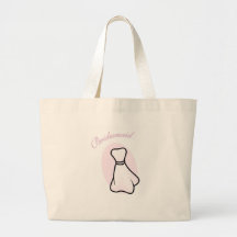 Bolso del tote del boda de la dama de honor bolsas de mano