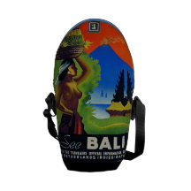 Bolso del viajero del viaje de Indonesia Bali del  Bolsas Messenger