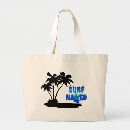 Bolso desnudo de la playa de la resaca bolsa