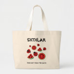 Bolso divertido del diseño de la mariquita y de la bolsas