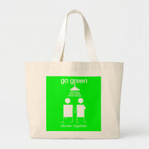 Bolso enorme de la ducha junto bolsa