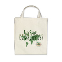 Bolso espiritual de la revolución bolsa lienzo
