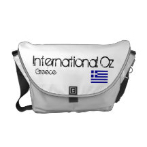 Bolso internacional del viaje de la onza Grecia Bolsas De Mensajería