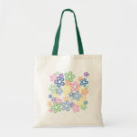Bolso/la bolsa de asas del regalo del flower power