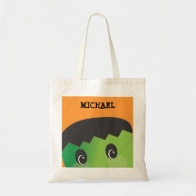 Bolso lindo personalizado del truco o de la invita bolsas de mano