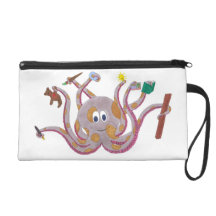 Bolso manchado de Bagettes del pulpo