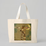 Bolso maternal del amor de las jirafas de bronce d bolsas