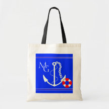 Bolso-Monograma de la travesía o de la playa Bolsa De Mano