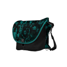 Bolso negro del carrito del modelo de la tela esco bolsas de mensajería