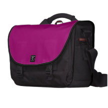 Bolso negro rosado del viajero del ordenador portá