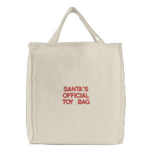 Bolso oficial del juguete de Santa Bolsas