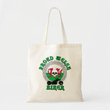 Bolso orgulloso de las señoras del motorista Galés Bolsa De Mano