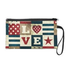 Bolso patriótico de América Bagettes del amor