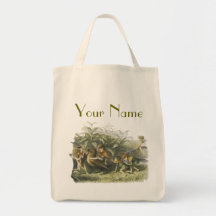 Bolso personalizado Faerie del jardín del vintage Bolsas De Mano