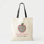Bolso preescolar del profesor - guinga gris Apple Bolsa