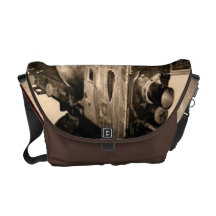 bolso retro de la cámara de película bolsas de mensajería